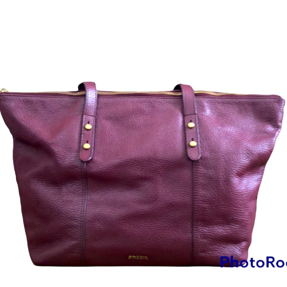 Fossil Leather Jenna Tote